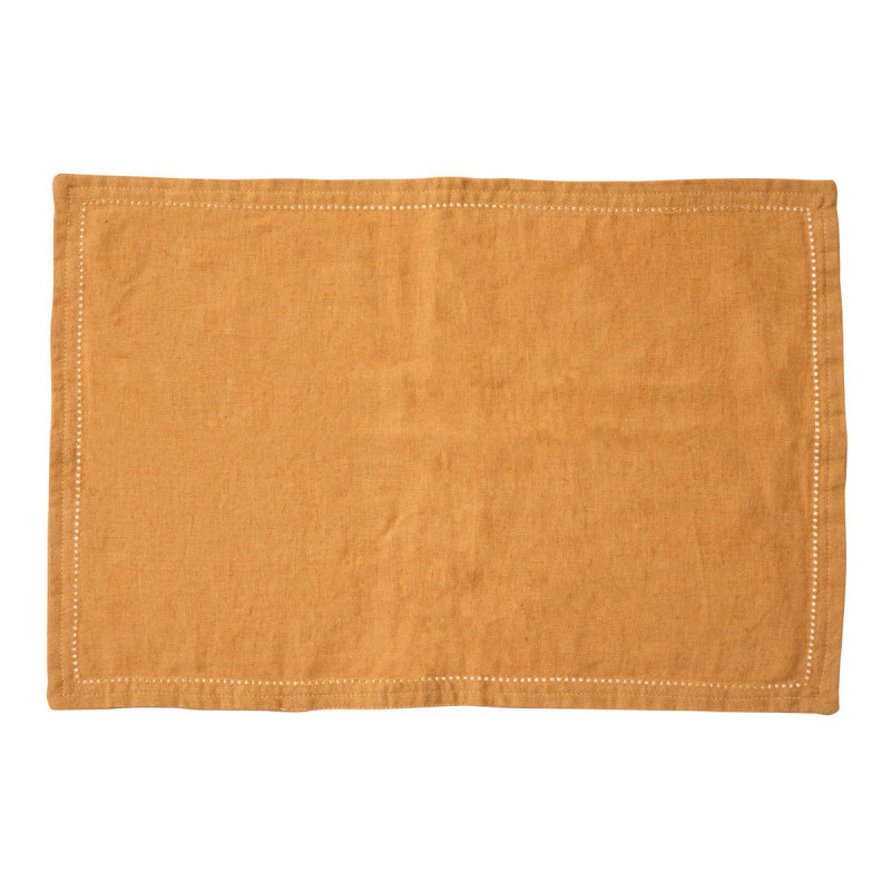 SET TABLE ELINA JAUNE 45X30