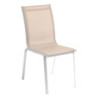 CHAISE AXANT EMP LIN/BLANC