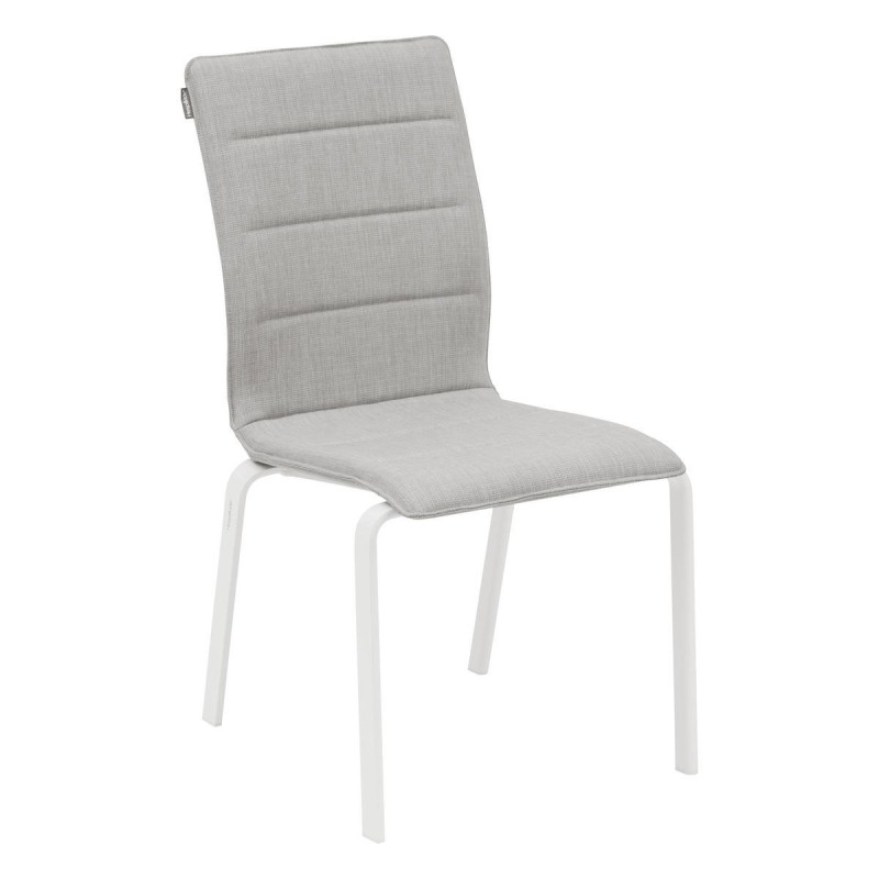 CHAISE DIESE EMP PERLE/BLANC