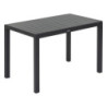 TABLE AYORA FIXE 4P GRAPHITE