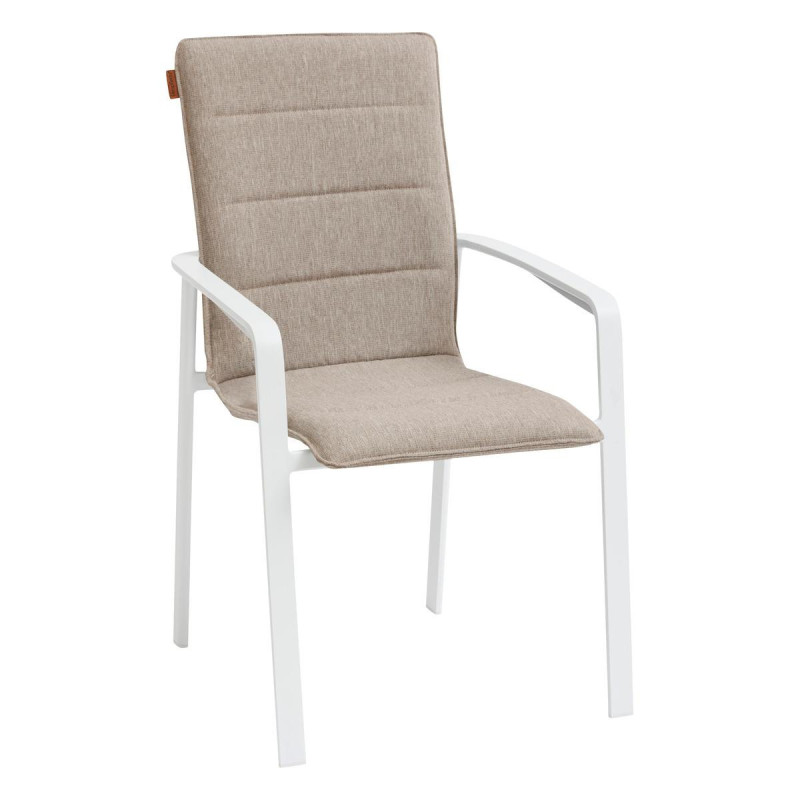 FAUTEUIL DIESE BADIANE/BLANC