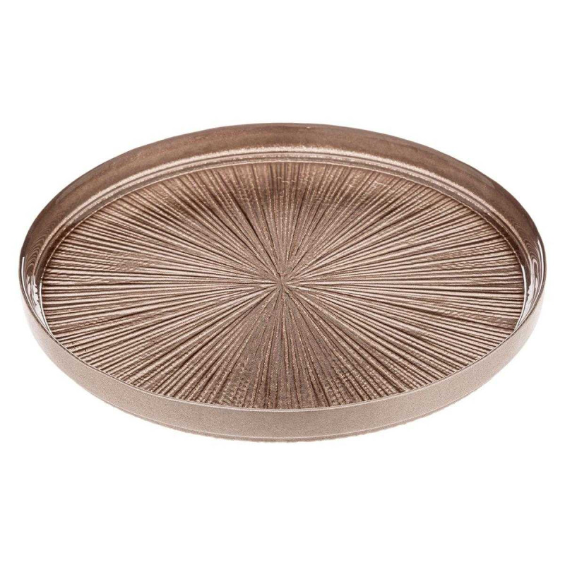 Petite assiette plate a dessert d. 21cm "Infini" - champagne