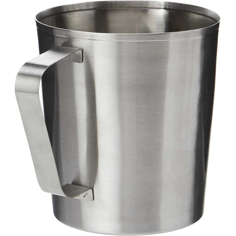 Pichet doseur en acier inoxydable de 1 l avec marquage en ml/oz