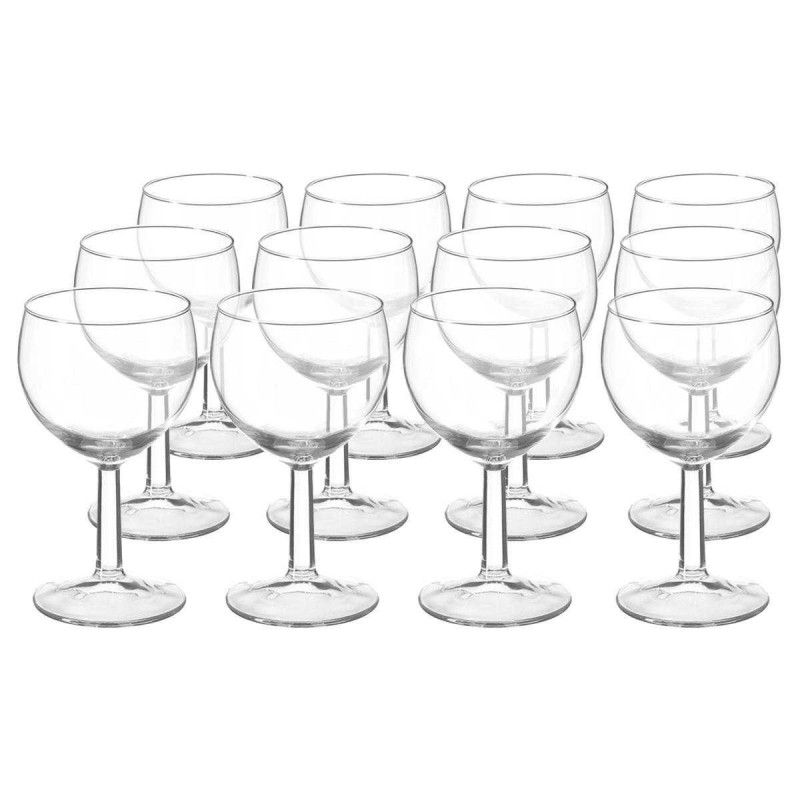 Lot de 12 verres à vin ballon 13x7cm