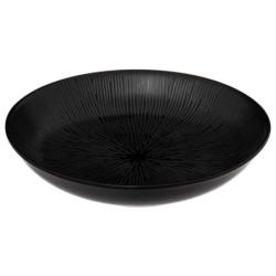 Assiette creuse d. 19cm "Galactique" - noir