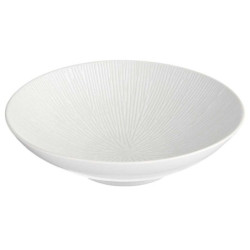 Assiette creuse d. 19cm "Galactique" - blanc