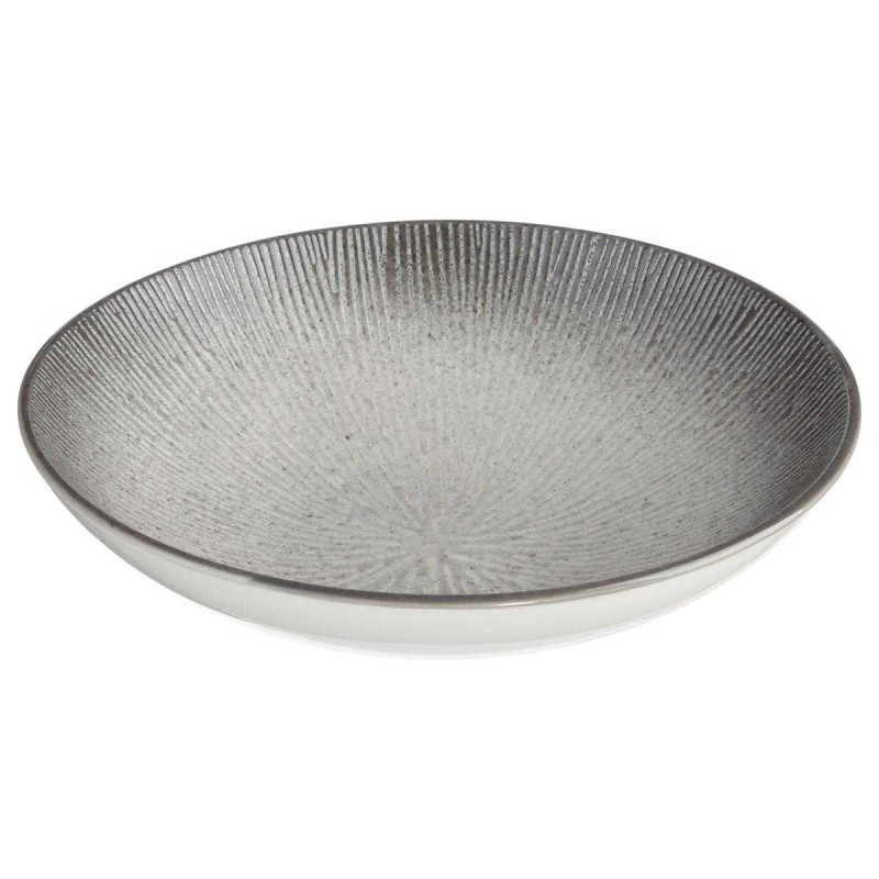 Assiette creuse d. 19cm "Galactique" - gris