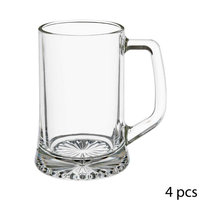 Lot de 4 verres à bière 57cl