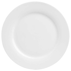 Petite assiette plate ronde à dessert d. 19cm blanche