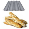 Moule pour 4 baguettes en metal
