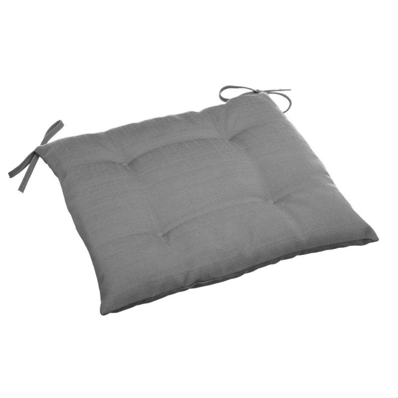 Coussin / galette de chaise ardoise 4 points 40x40cm