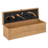 Coffret sommelier 5 pieces avec emplacement pour bouteille