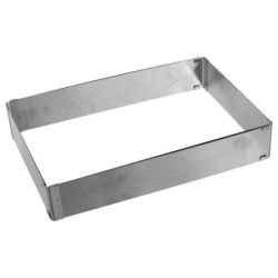Moule extensible rectangulaire en inox
