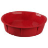 Moule à manque d. 23cm en silicone 6 x 25cm - rouge