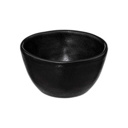 Coupelle / Bol d. 11cm en gres noir "Volcano"