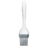Pinceau de cuisine en silicone gris