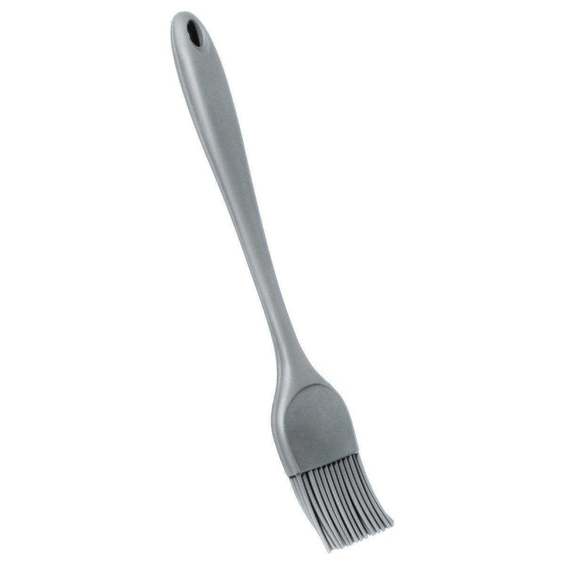 Pinceau de cuisine en silicone gris
