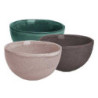 Bol Petit modele "Natura"-diam 14 x h 7,8 cm - 3 coloris assortis - Ardtime
